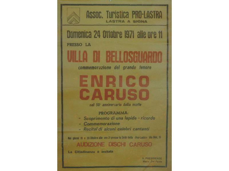 1971 Commemorazione Enrico Caruso