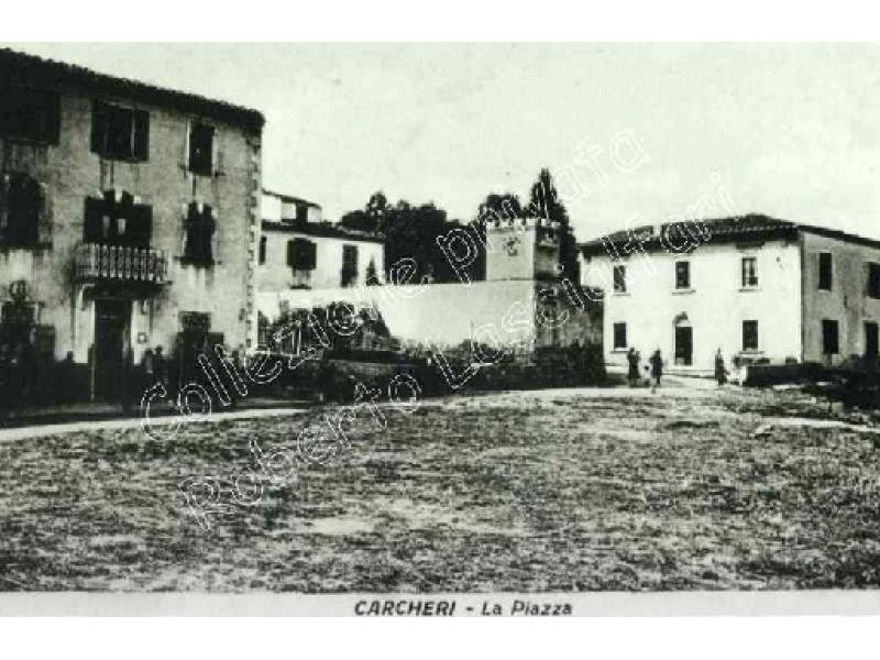 Carcheri. La Piazza - 1932 (Lastra a Signa)