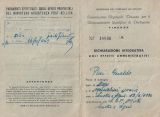 Riconoscimento della qualifica di Partigiano, dichiarazione integrativa (A) (1944)