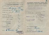 Riconoscimento della qualifica di Partigiano, dichiarazione integrativa (B) (1944)
