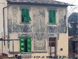 Villetta di Val di Rose (Lastra a Signa) con i dipinti delle quattro stagioni di Gino Frittelli