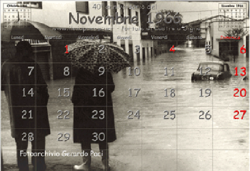 Alluvione 4/11/1966- Lastra a Signa, Via 24 Maggio