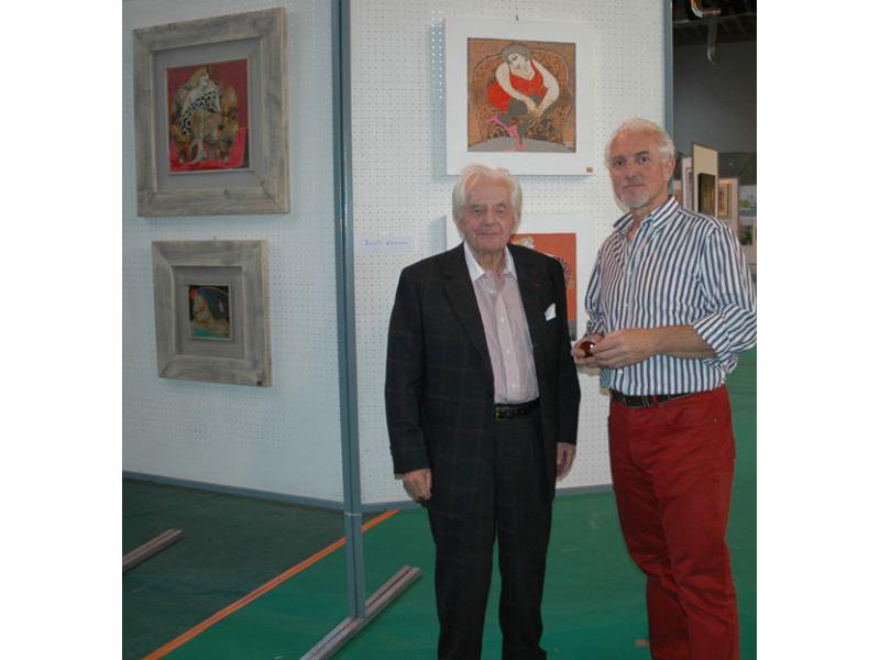 2006 - argentiere la bessee, Patrick Vigne e Giovanni Maranghi invitati d'onore
