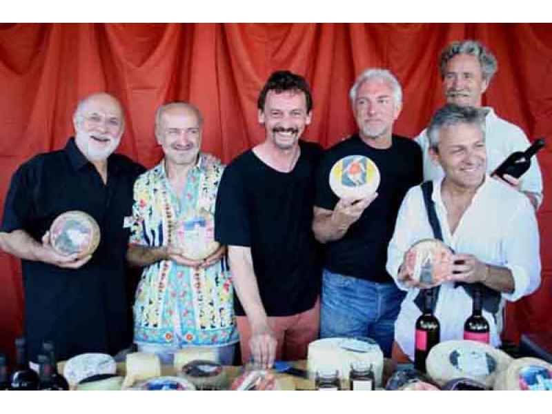 2006-Vaux en beaujolais da sx Alain Bonnefoit, Rico Paladini, Paolo Piacenti, Giovanni Maranghi, Fabio Calvetti