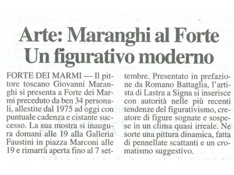 LA NAZIONE per Faustini  13 VIII 02