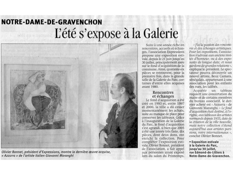 Le Figarò per N.D.de Gravenchon - 6-'06