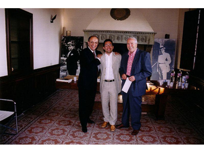Con Leo Nucci e Rolando Panerai