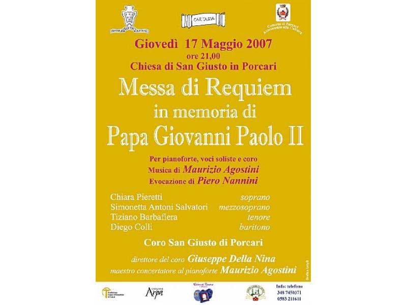 Messa di requiem - 17-5-2007