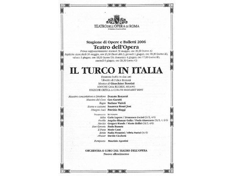 Teatro dell'Opera di Roma 2006