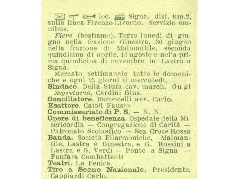 Amministrazione ed eventi