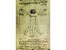Leonardo da Vinci<br>Uomo Vitruviano (imm. 4 di 4)