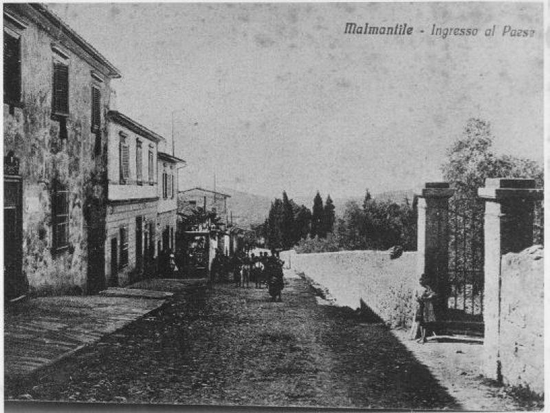 Malmantile - ingresso del paese 1920 | Lastra a Signa