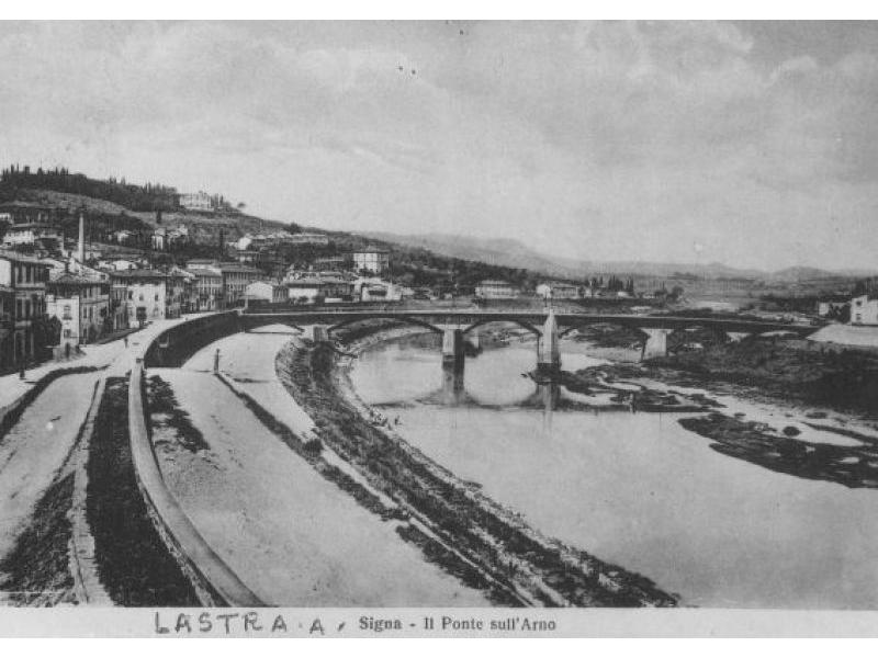 Ponte a Signa, punte su Arno, 1930 | Lastra a Signa