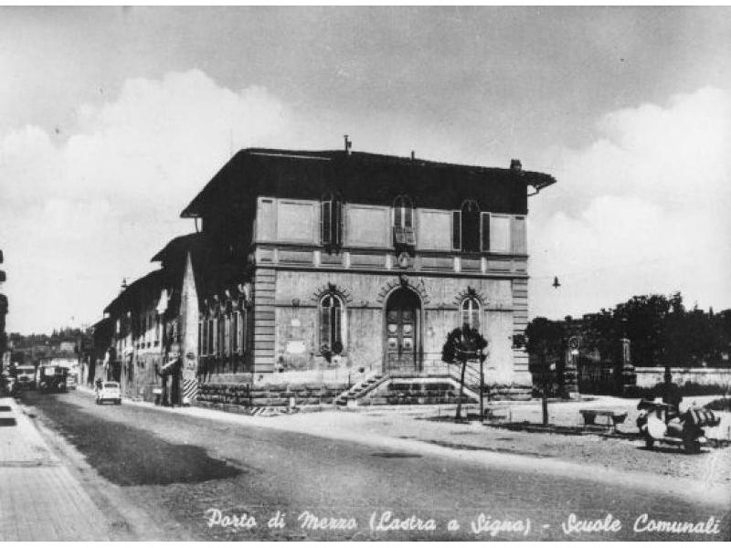 Porto di Mezzo scuole comunali 1960