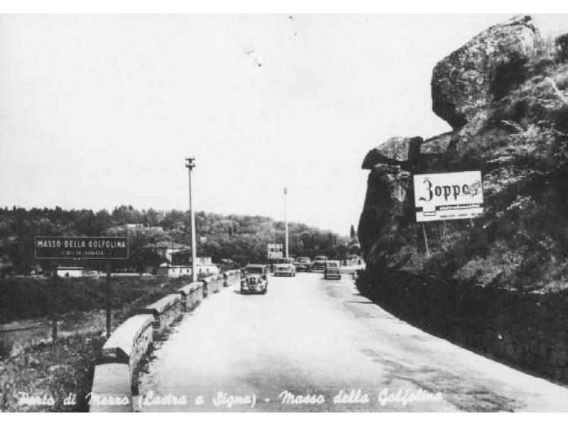 Brucianesi/La Lisca, Masso della Gonfolina 1950 | Lastra a Signa
