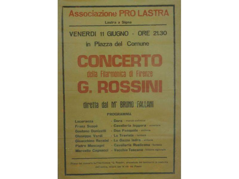 Concerto della Filarmonica Rossini di Firenze