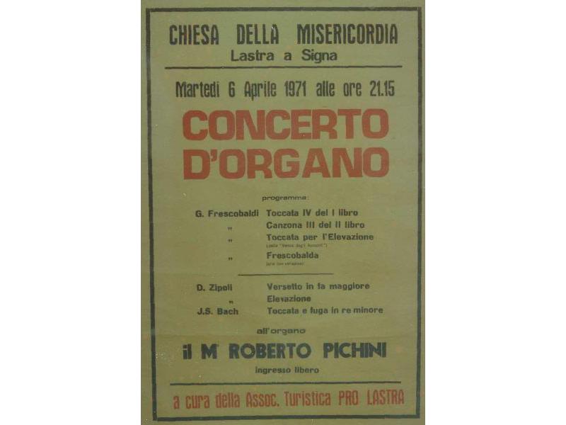 1972 (28 Marzo) Concerto di organo
