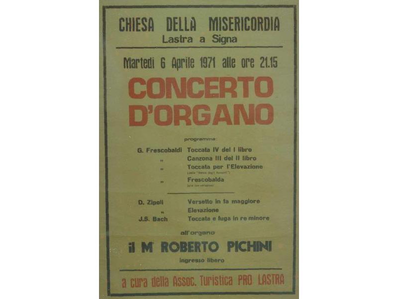 1972 (28 Marzo) Concerto di organo