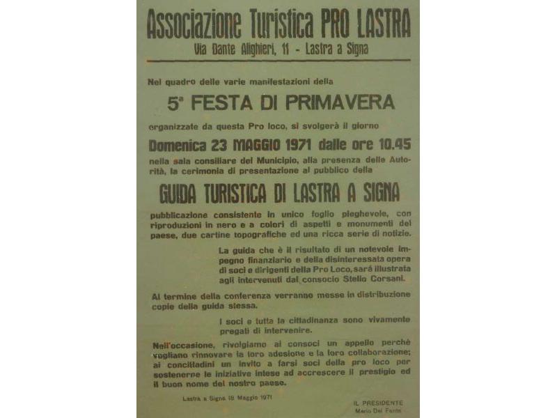 1971 5° Festa di primavera