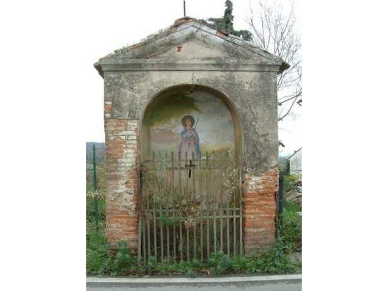 Tabernacolo Beata Giovanna, località La Luna di Lastra a Signa probabile luogo di nascita (foto 2003)
