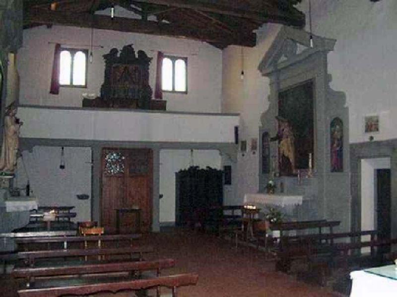 San Martino a Carcheri, interno della chiesa 2004 (Lastra a Signa)