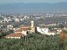 Panorama con chiesa Santo Stefano a Calcinaia gennaio 2003 (imm. 3 di 16)