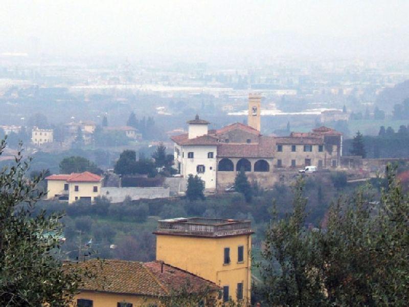Santo Stefano a Calcinaia<br>Chiesa con panorama (2006) | Lastra a Signa