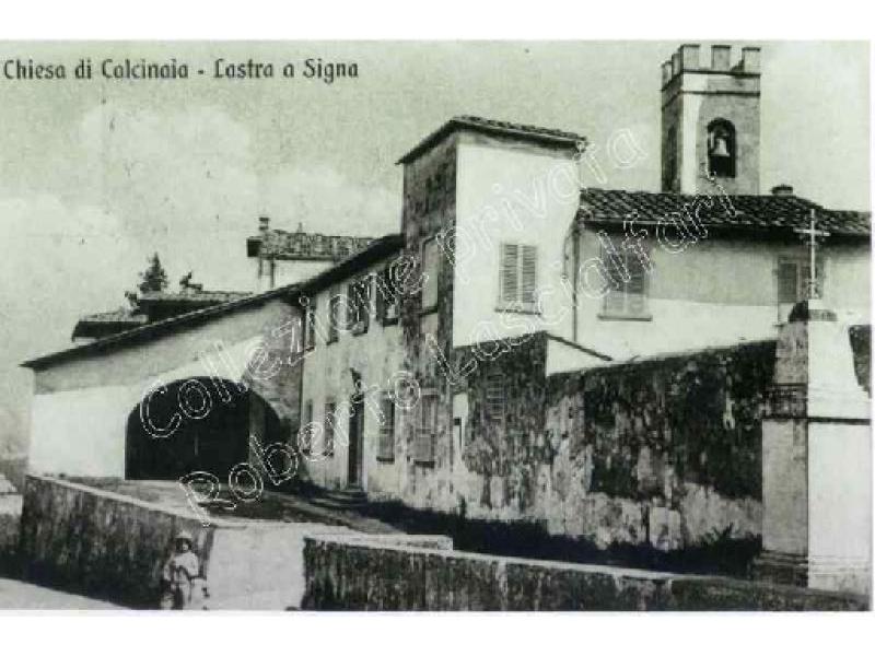 Chiesa di Santo Stefano a Calcinaia - 1920  | Lastra a Signa
