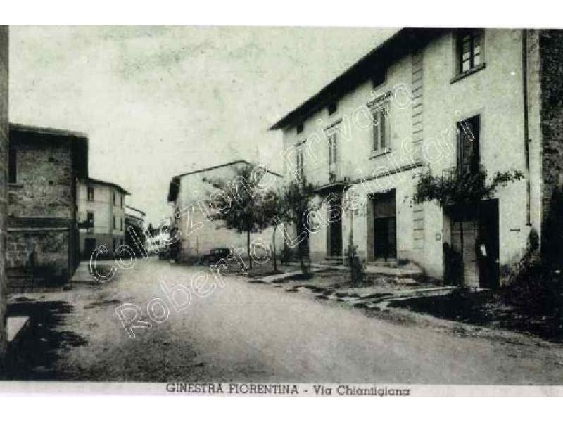 Ginestra Fiorentina. Via Chiantigiana - 1935 | Lastra a Signa