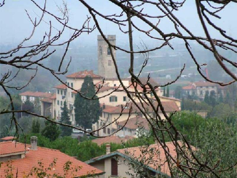 Panorama da via- Donizetti- (2004) | chiesa di San Martino a Gangalandi, Lastra a Signa