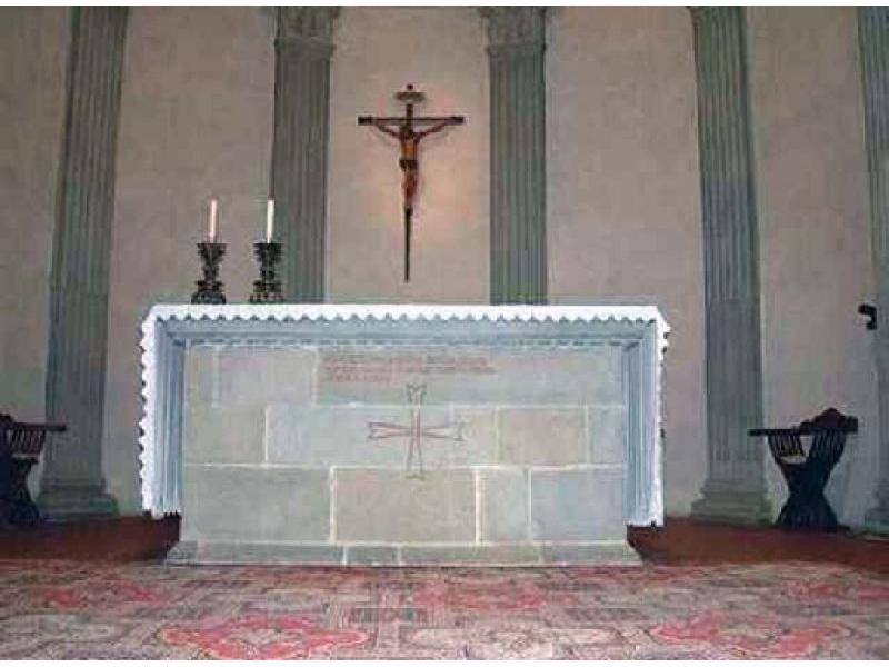 Altar Maggiore | San Martino a Gangalandi, Lastra a Signa