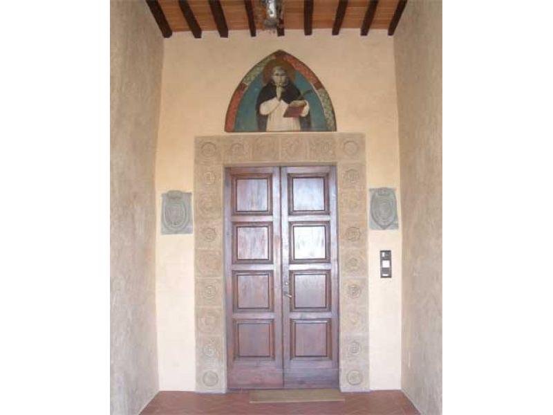 Ingresso canonica | chiesa di San Martino a Gangalandi, Lastra a Signa