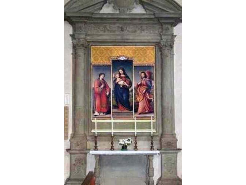 Altare di Maria Assunta in cielo - Tavola di Antonio del Ceraiolo XV sec
