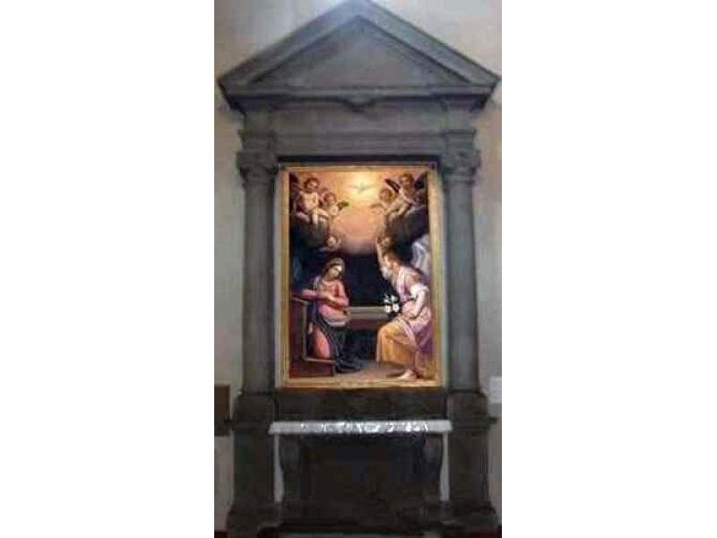 Altare dei Conti Gangalandi - Tavola di Domenico Cresti detto il Passignano