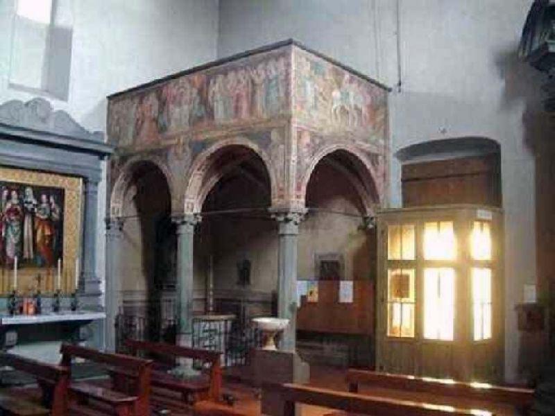 Affreschi di Bicci Di Lorenzo (XV sec) | chiesa di San Martino a Gangalandi, Lastra a Signa