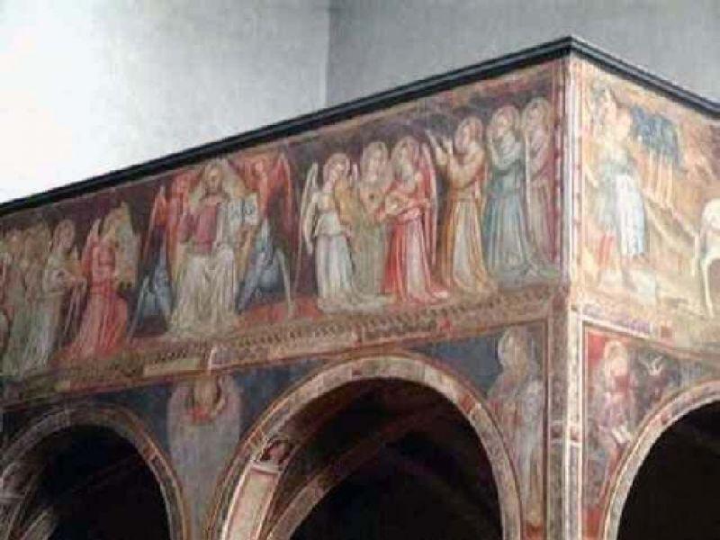 Affreschi di Bicci  Di Lorenzo XV sec | chiesa di San Martino a Gangalandi, Lastra a Signa