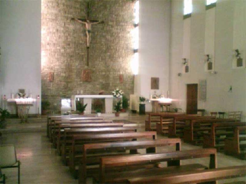 Interno della chiesa di Sant'Anna (foto 2007) | Ponte a Signa