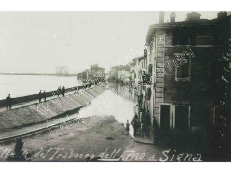 Ponte a Signa - Trabocco Arno - 1914