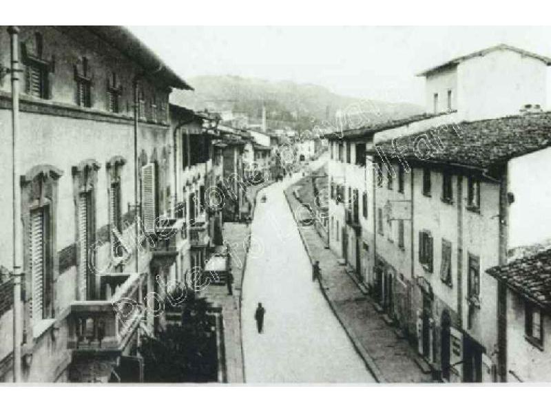 Ponte a Signa. Via Lungo l`Arno - 1937