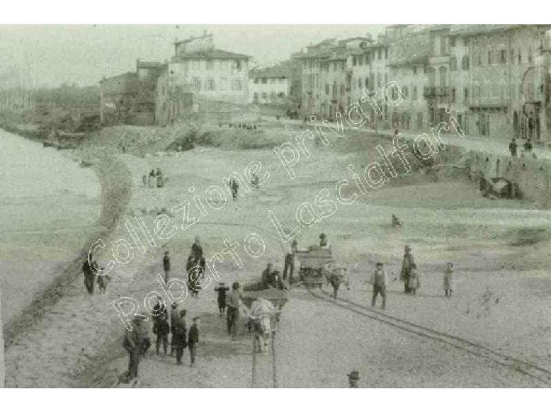 Ponte a Signa -  10  Sistemazione dell`Arno  1902