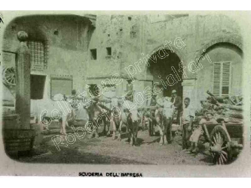 Ponte a Signa -  17  Sistemazione dell`Arno - Scuderia dell`impresa 1904