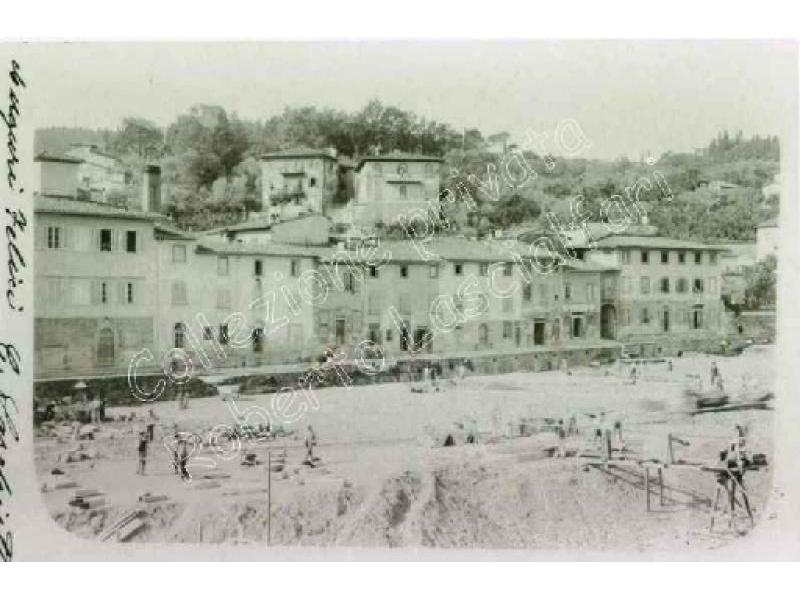 Ponte a Signa -  08 Sistemazione dell`Arno  1903