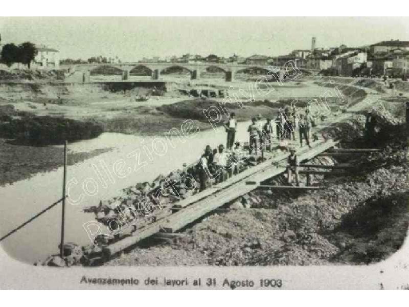 Ponte a Signa -  01 Sistemazione dell`Arno  1903