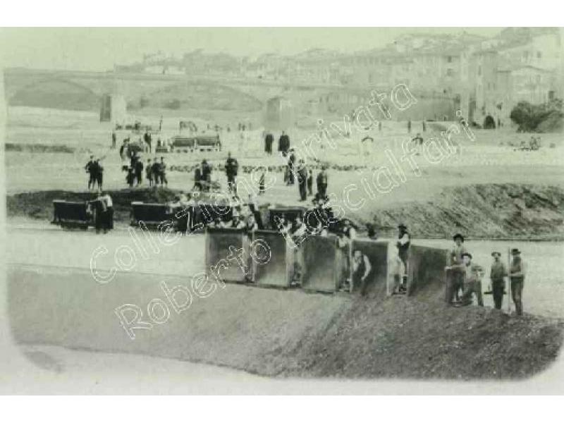Ponte a Signa -  05 Sistemazione dell`Arno  1902