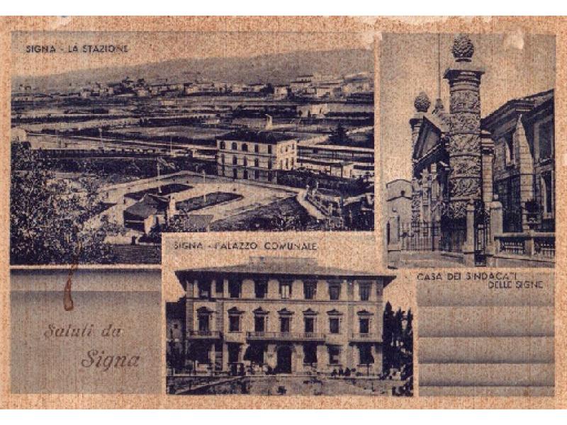 Ponte a Signa Panorama  1930