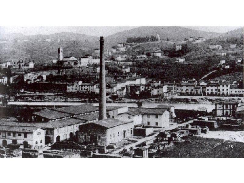Ponte a Signa e San Martino visti dal Castello si Sign (1930 circa)