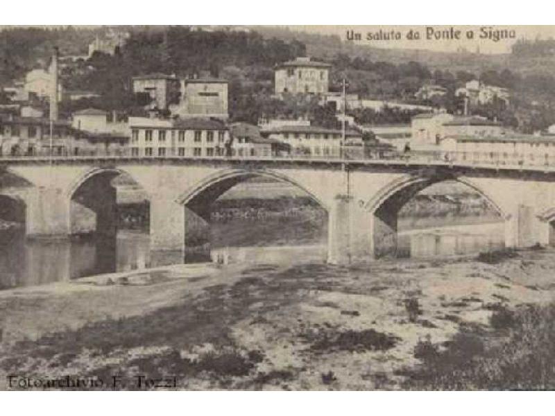 1900 Ponte a Signa, il Ponte sull`Arno