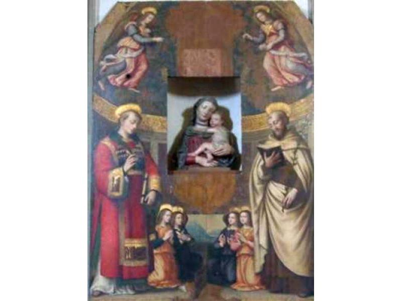 San Pietro al Porto di Mezzo<br>Vergine Maria (A.Del Ceraiolo)<br>Lastra a Signa