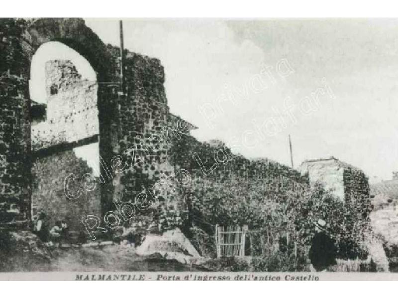 Malmantile, porta nord del castello (1924)