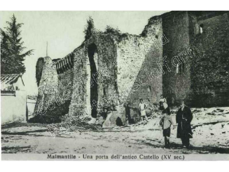 Malmantile. Porta sud del castello - 1939